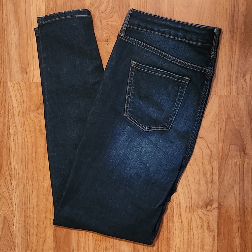 Nine West Dark Indigo Super Skinny Jeans